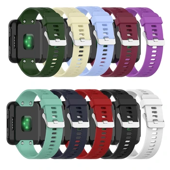 Silicon moale Watchband pentru Garmin Forerunner 35 35J 30 / ForeAthlete 35J Ceas de mână Inteligent Curea de Ceas Brățară Sport Band