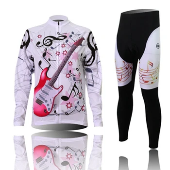 Fierbinte XINTOWN Femei Biciclete Lungă jersey Pantaloni Guitar Pro Echipa de Ciclism de îmbrăcăminte de Echitatie Top MTB Purta Camasi cu Maneca Lunga