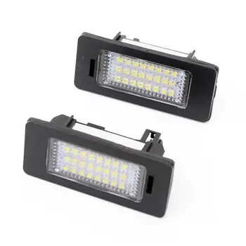 2 buc LED Numărul de Înmatriculare Lampă de Lumină Canbus Fara Eroare Pentru Skoda Superb B6 Octavia3 Fabia MK3 Yeti Rapidă