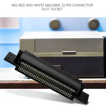 72 Pini Conector Adaptor Pentru Nintendo NES Joc Înlocuirea Parte 72 De Pini Conector Pentru Nes Conector Pini Conector Slot Soclu
