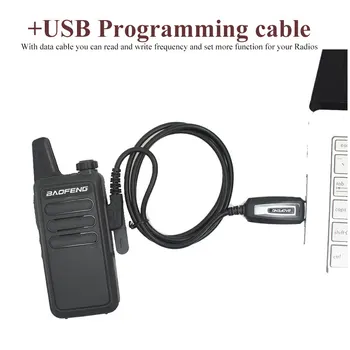 BAOFENG Cablu de Programare Pentru UV-5R UV-82 BF-888S BF-UVB2 Plus etc Radio Portabil cu K1 Mufa USB-K1