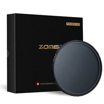 ZOMEI ABS Slim Reglabil Filtro Densitate Neutră ND2-400 Filtru Pentru DSLR aparat de Fotografiat Lentilă Nu X Model În Mijlocul Imaginii