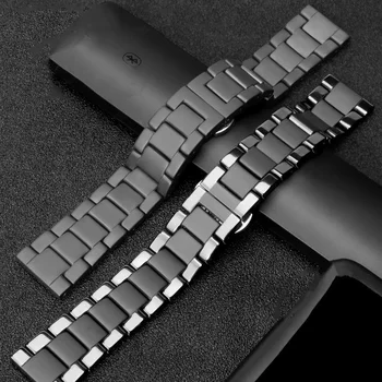 Ceramica 22mm trupa ceas pentru samsung galaxy watch 3 45mm 46mm de Viteze S3 Frontieră Amazfit bip gtr huawei watch gt 2 trb 44mm Curea