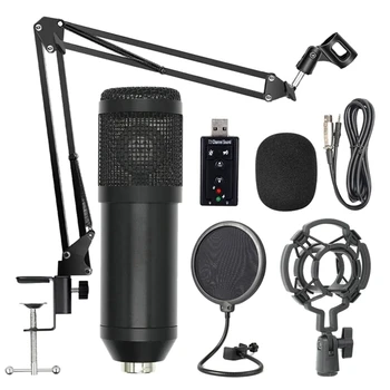 Microfone Bm 800 De Microfon de Studio Profesionale Microfone Bm800 Condensator Înregistrare Sunet Microfon pentru Calculator