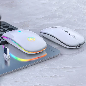 Noul Hot Ergonomic Mouse Wireless Reîncărcabilă Tăcut Portabil Mini Drăguț Lucrări pentru PC