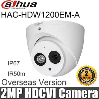 Dome Dahua HDCVI Camera video DH-HAC-HDW1200E-O 2MP HD 1080P IR 30m IP67 built-in MICROFON de Camera de Securitate de HAC-HDW1200E-O