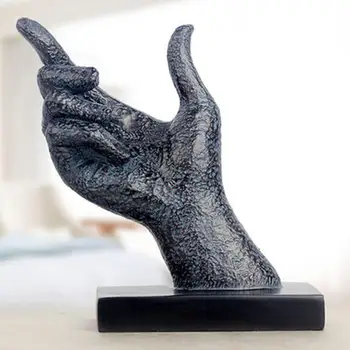 Creative de decorare perete rășină Bionic agățat de perete gest de mână clasic reprezenta statuia homehotelbar decor rasina de artizanat Trei stil