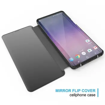 GKK Pliabil Smart Mirror Caz Flip Armat Telefonul Înapoi Caz Acoperire pentru Samsung Galaxy S10 /S10+ Plus