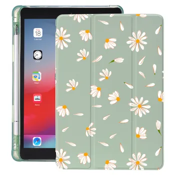 Daisy Floarea-soarelui pentru 10.2 8-2020 Aer 4 iPad Caz Cu Suport Creion 7 6 12.9 Pro 11 2018 Mini 5 Capac Pentru 10.5 Aer 1 2 3