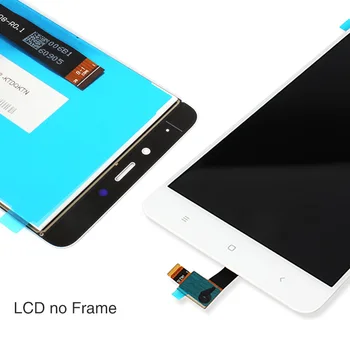 Pentru Xiaomi Redmi Notă 4X 4GB 64GB MTK LCD Display Ecran Touch Screen digitizer asamblare cu Cadru de Înlocuire a Pieselor de schimb