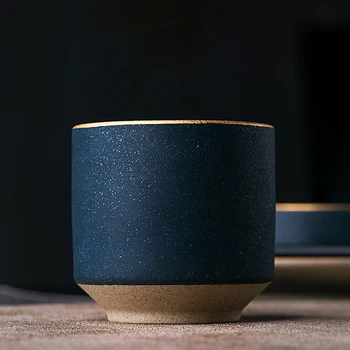 ANTOWALL Stil European de Marmură, de Ceramică Drinkware Culoare Verde Cupa de Aur Partea Vin Ceașcă de Ceai 250ml