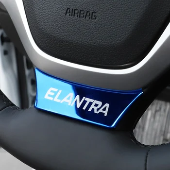 Volan masina Benzi Decorative de Acoperire Ornamente Autocolante pentru Hyundai Elantra 2016 2017 2018 2019 2020 carstyling accesorii