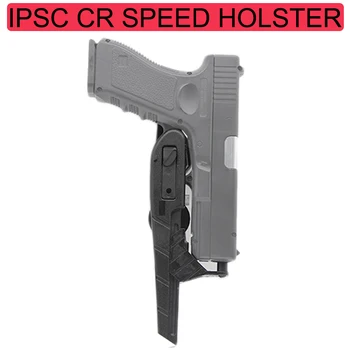 Tactic IPSC Stil CR Viteza Toc Pistol Airsoft Universal Mâna Dreaptă Arma Caz Acoperire Pistol în aer liber, Accesorii de Vânătoare