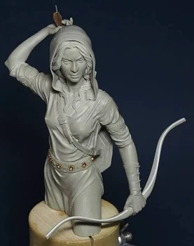 1/10 vechi femeie războinic bust Rășină figura truse Model in Miniatura gk Unassembly Nevopsite