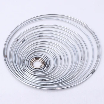 2020 Nou 22buc/set Cerc de Metal Dreamcatcher Inelul Agățat de Perete Macrame Ambarcațiuni DIY Acasă Decor