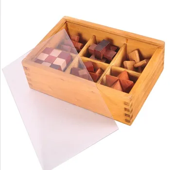 3d puzzle din lemn pentru copii adulți copii de învățare educație montessori puzzle cub cutie iq-ul joc jocuri de inteligență kit jucarii