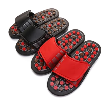 Acupoint Masaj Papuci Sandale Pentru Bărbați Picioare Chineză Presopunctura, Terapia Medicală Rotative De Masaj Pentru Picioare Pantofi Unisex