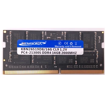 KEMBONA Memorie SODIMM LAPTOP DDR4 16GB 2666MHZ 16G pentru Notebook RAM 260PIN deplin compatibil Transport Gratuit