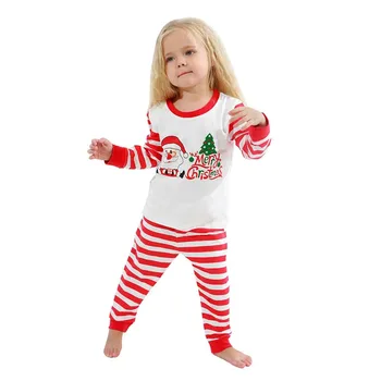 2020 Familie De Crăciun Pijama Set De Potrivire Pentru Adulți Femei Copii Xmas Familia Haine De Familie Pijamale Pijamale Pijamas Haine