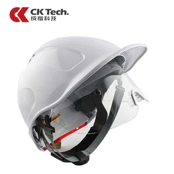 CK Tech. ABS Munca de Siguranță Cască de protecție Ochelari de Șantier Șeful Ochii Capac de Protecție Ochelari în aer liber Casco De Seguridad