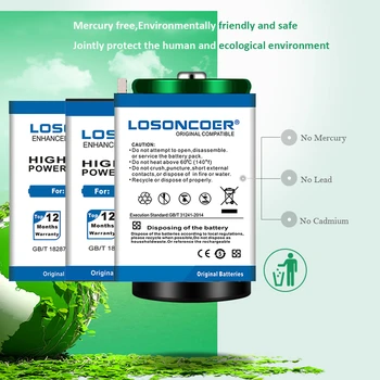 LOSONCOER 15300mAh K10000 Pro Baterie de Mare Capacitate Pentru Oukitel K10000 Pro Baterie Cadou +instrumente +autocolante