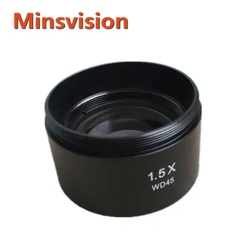Microscop Stereo obiectiv WD30 WD165 0,5 X 2.0 X 1 X 0,7 X 1.5 Xfor SZM Serie Microscoape 48mm filetate obiectiv înlocuirea fiel