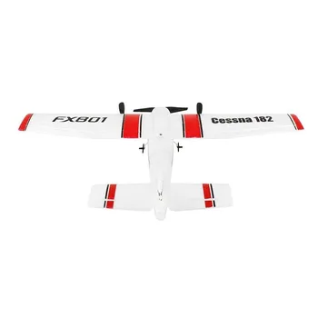 FX801 RC Avion Romote Control Avion de Jucărie Cessna 182 Pentru Incepatori RC 2.4 GHz cu 2 canale Durabil Aeronave Jucării pentru Copii în aer liber Zbor I1Z9