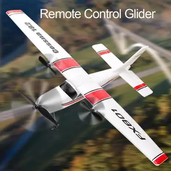 FX801 RC Avion Romote Control Avion de Jucărie Cessna 182 Pentru Incepatori RC 2.4 GHz cu 2 canale Durabil Aeronave Jucării pentru Copii în aer liber Zbor I1Z9