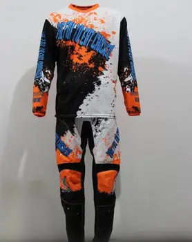 2020 SAIYOUQI Nou de Curse Motocross Tricou + Pantaloni Costum cu Motociclete Dirt bike MTB ATV-uri pentru Adulti Curse de Echipament de echitatie set SAI3