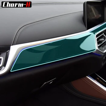 Pentru BMW X5 G05 RHD 2019 Interiorul Masinii Ecran Protector de Control Central de Navigare de Afișare de Viteze TPU Film de Protecție Autocolant