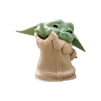 4-6cmThe Copilul Yoda Acțiune Figura Jucării Drăguț Yoda Figura Copil Jucării de Acțiune Fierbinte Film Star Wars Yoda Cifrele Copii Cadouri