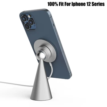 Magnet de Siguranță Desktop Titularii Magnetice Telefon Desktop Stand Pentru Magnet Încărcător Wireless Pentru iPhone 12 Pro Max 12 Mini Încărcare