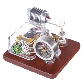 Dr. Motorul Stirling Motorul De La Modelul De Rotație Mecanică Cutie De Muzică Experiment Model De Motor De Constructii Jucărie