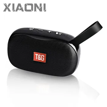 TG-173 Mini Difuzor Portabil fără Fir Bluetooth Boxe Subwoofer Vorbitor în aer liber Sprijin FM TF Card
