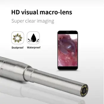 3.9 mm, 4.5 mm, 5.5 mm Ureche de Curățare Camera Endoscop 1.0 Mega Pixeli Puncte de Inspecție Camera Earpick Instrument pentru Android pe PC