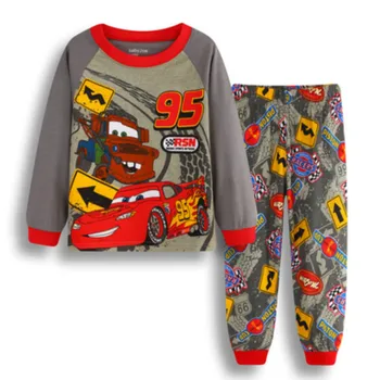 Copii pijamale pijamale Pixar Cars Lightning McQueen Pijamale Pijamas pijamale pijamale de Bumbac, Pijamale, Haine Set