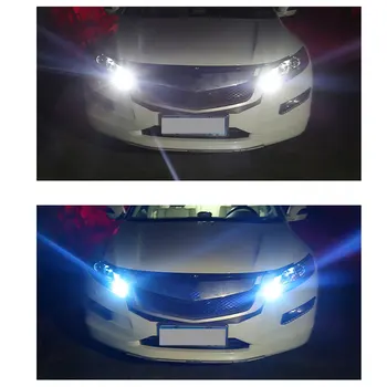 2 buc W5W LED Auto Lumina de Parcare Auto Pană Coada Lateral Bec Lectură plafonieră Anti-șoc Auto Universal 3.4 cm x 1.2 cm x 0.9 cm