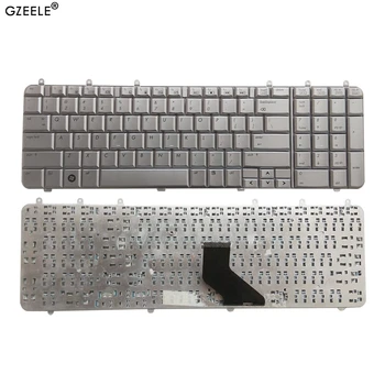 GZEELE engleză NE Tastatura pentru HP DV7 DV7T DV7Z DV7-1000 DV7-1100 DV7-DV7 1200-1500 dv7t-1000-NE de Argint tastatura laptop