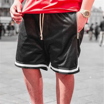 Pantaloni Scurți pentru Bărbați Sport Jogger de Fitness Buzunare pantaloni Scurți iute Uscat Bărbați Sport Respirabil pantaloni Scurți de Sport săli de sport bărbați Scurt 2019 Vara