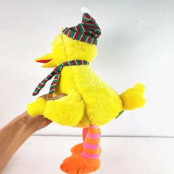 3style de Înaltă Calitate Sesame Street christmas hat Elmo CookieMonster Mare Pasăre Moale Jucărie de Pluș, Păpuși 30 cm pentru Copii Jucarii Educative