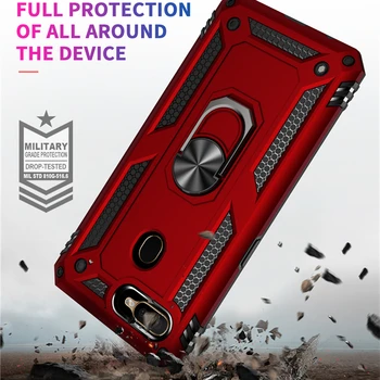 Greu de Puternic Inel Titular Caz pentru Samsung Galaxy A10 A20S A30 A40 A50 A70 A51 A71 S20 Ultra S10 S8 S9 Plus Anti-knock Acoperi
