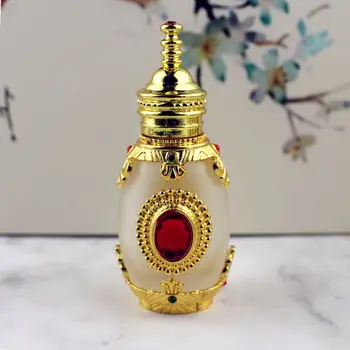 15ml Antic Sticla de Parfum Goale Pahar Ulei Esential de Sticla cu Sticla Dropper Container Cosmetice Ambarcațiunile de Decorare Cadou