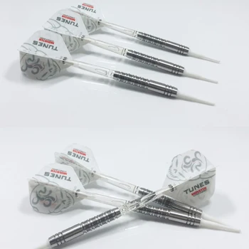 20g Oțel de Tungsten Darts Profesionale sfat moale dart w/ 85% tungsten Butoi Arbori Zbor Frumos pentru Darts Electronic 3pcs/set