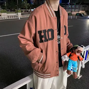 2020 nou sacou masculin Hong Kong stil liber coreea style trend-uri casual all-meci frumos sport uniforma de baseball jacheta