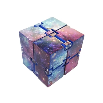 2020 Antistres Cub Infinit Infinit Cub Magic Cube Birou Flip-Puzzle Cub De Eliberare De Stres Autism Jucării Relaxa Jucărie Pentru Adulți