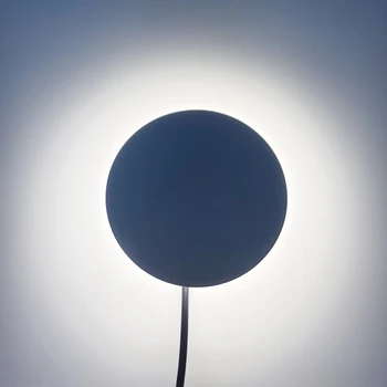 În aer liber LED Lampă de Perete Camera de zi de Decorare de Perete de Lumină Acasă de Iluminat Mansardă, Scări de Lumină Rotund/Pătrat de Aluminiu AC90-260V