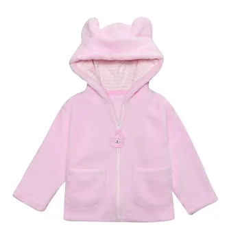2020 Copil Nou-născut toamna drăguț Hanorac haine Copii Fete culoare Roz haine Noi de Primăvară Uza sugari 6m-24m moale băiat de îmbrăcăminte sacou