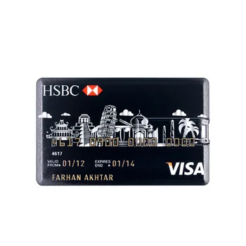 Usb Flash Drive 32gb HSBC Card de Credit American Express Master Carduri Visa Pen Drive Memory Stick U Disc 64GB 128GB Pendrive Cadou