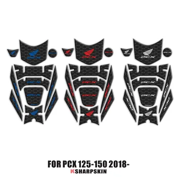 3D Carenaj Gaz Capac Rezervor Tampon de protecție Autocolant Decal pentru Honda PCX 125 150 PCX125 PCX150 2018 2019
