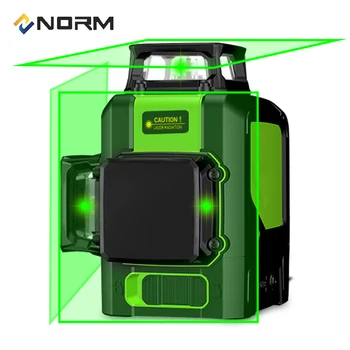 Norma 12 Linii de Nivel cu Laser 3D Auto-Nivelare cu Laser de Nivel cu Baterie